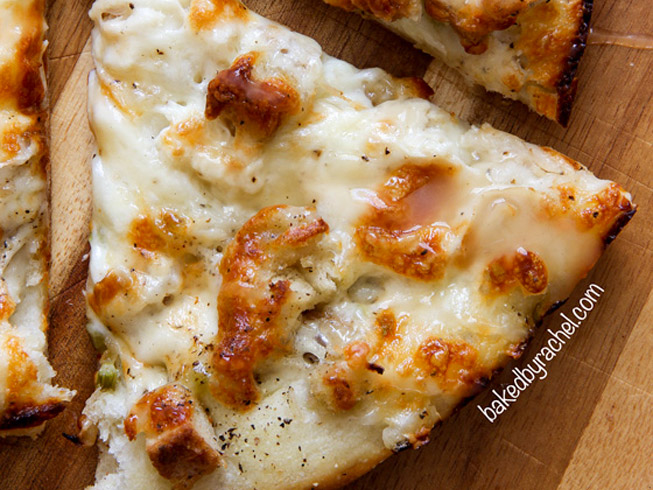 Thanksgiving Leftover Pizza