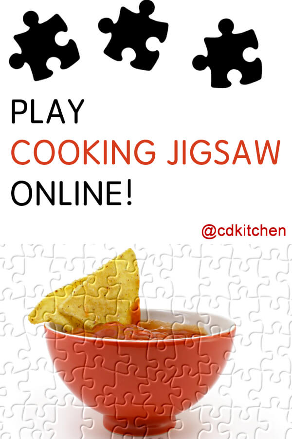 Do you love playing jigsaw puzzles? Try your luck with our free online cooking-themed jigsaw puzzles. We have a new puzzle every day! You can even play on your phone or tablet | CDKitchen.com