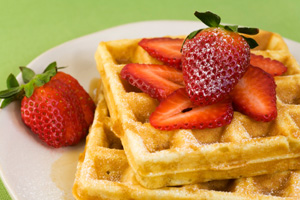 next holiday: National Waffle Day