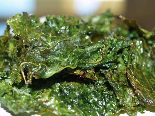 Lime Kale Chips