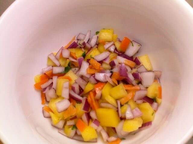 Habanero Mango Salsa