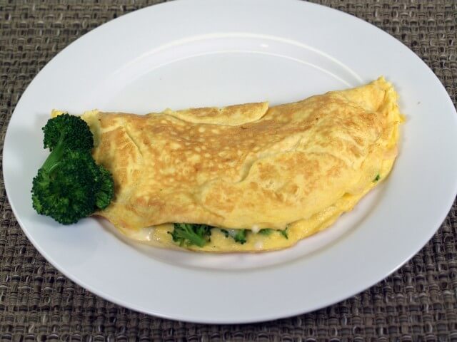 Broccoli And Cheese Omelette