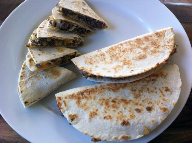 Sausage-Egg Quesadillas