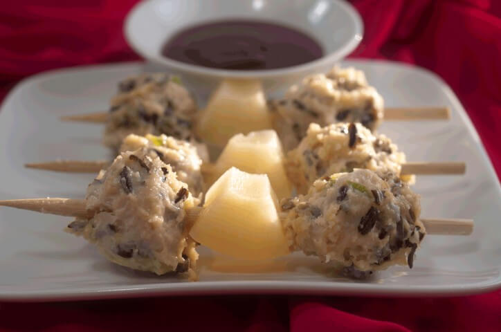 Wild Hawaiian Cocktail Meatballs