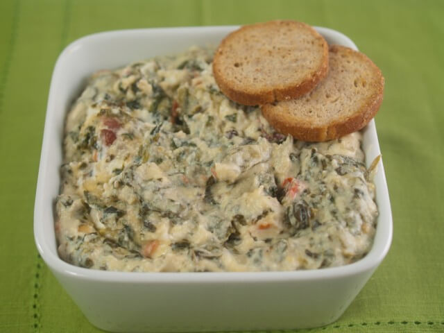 Hot Mexican Spinach Dip