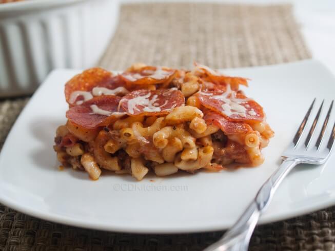 Meat Lovers Pizza Casserole