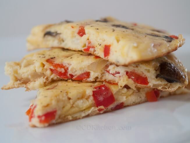 Baked Mashed Potato Omelet