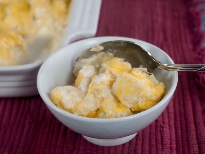 Baked Cauliflower and Cheese