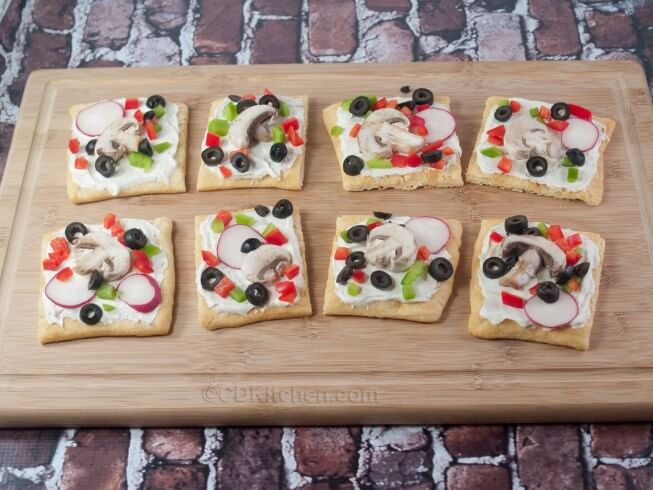 Cold Veggie Pizza