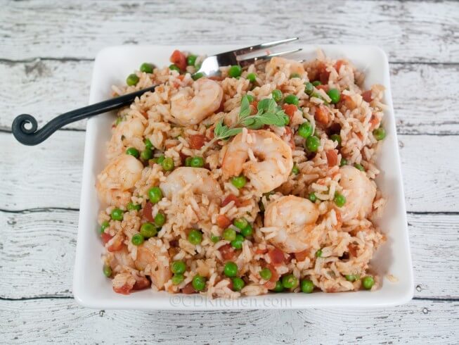 Caribbean Shrimp and Rice