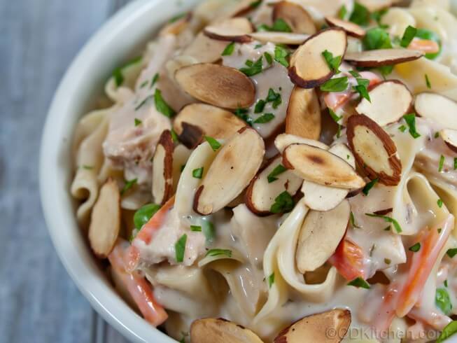 Tuna Noodle Casserole With Mixed Vegetables