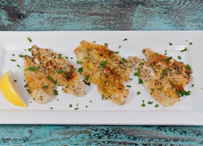Oven Baked Flounder