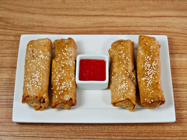 Tasty Pork Egg Rolls