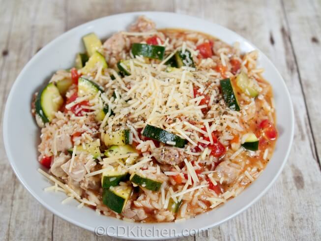 Easy Chicken Tomato Skillet