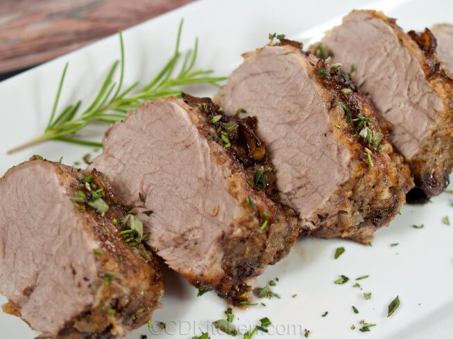 Balsamic Braised Pork Tenderloin