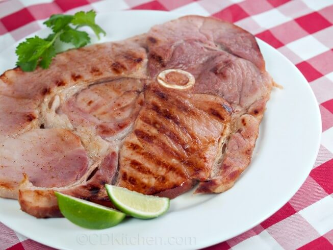 Cajun Ham Steak