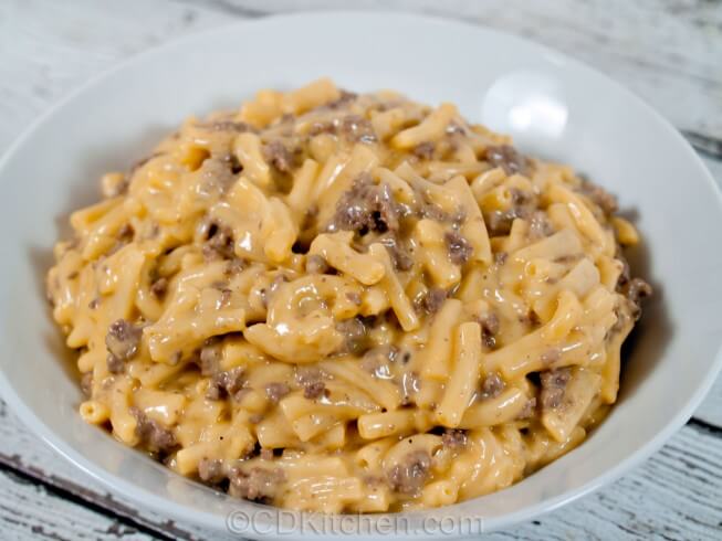 Easy Cheesy Beef Mac