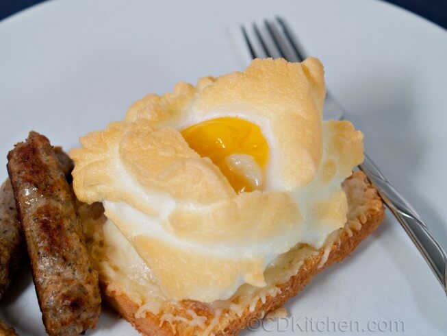 recipe for eggs in a cloud