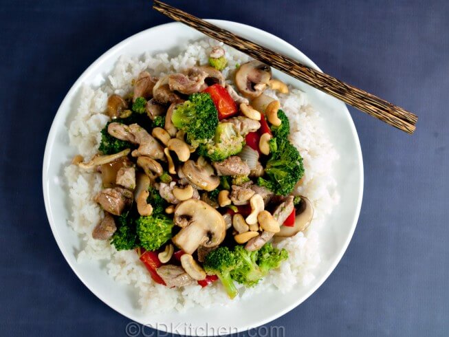 Cashew and Pork Stir-Fry