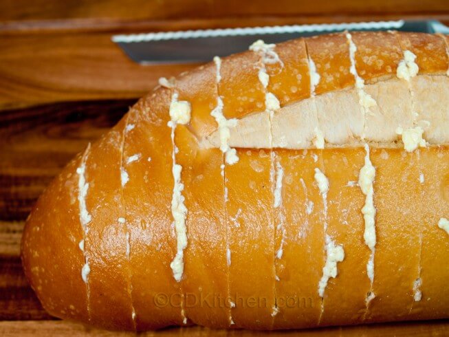 Freezer Garlic Bread