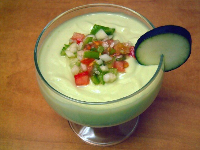 photo of Avocado Gazpacho