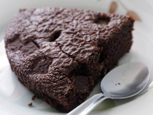 Chocolate Brownie Cobbler