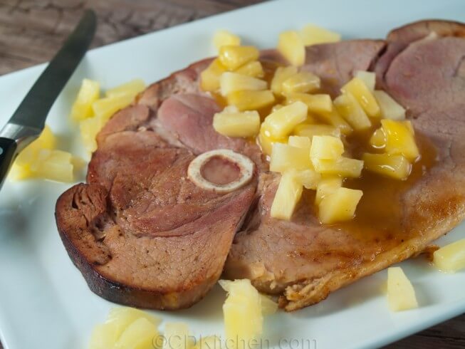 recipe for caribbean ham steak