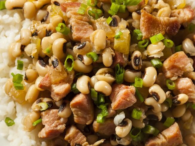 Black-Eyed Peas and Hog Jowl
