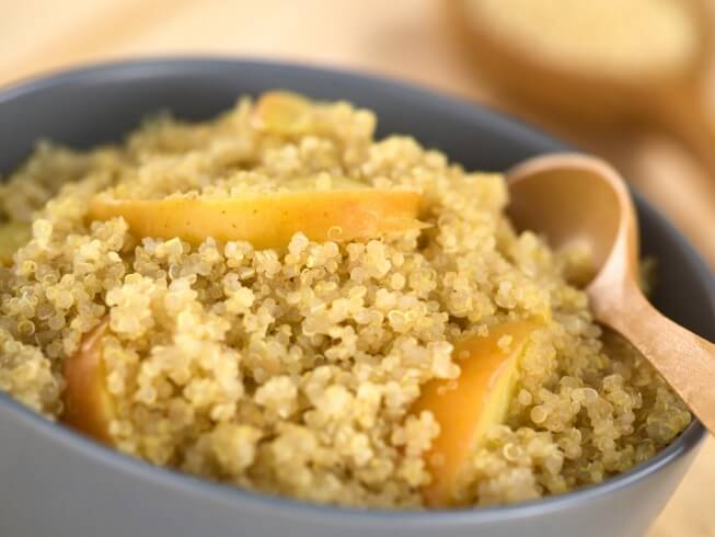 recipe for hot quinoa breakfast cereal