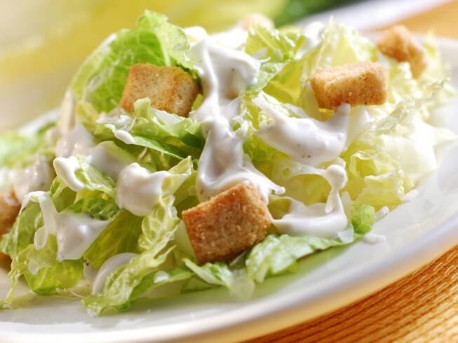 recipe for creamy caesar dressing