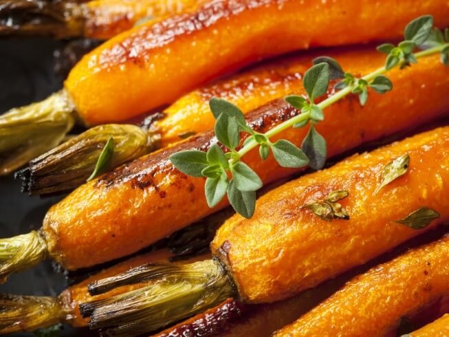 recipe for oven orange-glazed carrots
