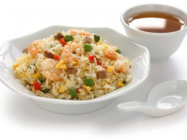 recipe for pearl of the orient's young chow fried rice