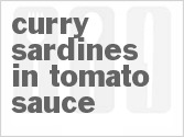 Curry Sardines in Tomato Sauce
