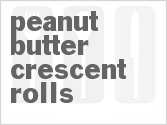 Peanut Butter Crescent Rolls