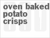 Get The Recipe For Oven Baked Potato Crisps