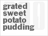 Grated Sweet Potato Pudding