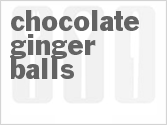 Chocolate Ginger Balls