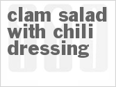 Clam Salad With Chili Dressing