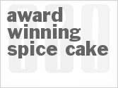 Award-Winning Spice Cake