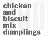 Get The Recipe For Slow Cooker Chicken And Biscuit Mix Dumplings