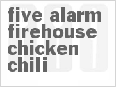 Get The Recipe For Slow Cooker Five Alarm Firehouse Chicken Chili