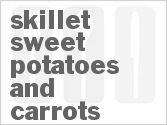 Skillet Sweet Potatoes And Carrots