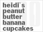 Get The Recipe For Heidi's Peanut Butter Banana Cupcakes
