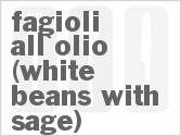 Get The Recipe For Slow Cooker Fagioli all'Olio (White beans With Sage)