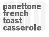 Get The Recipe For Panettone French Toast Casserole