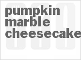 Pumpkin Marble Cheesecake