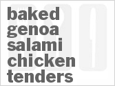Get The Recipe For Baked Genoa Salami Chicken Tenders