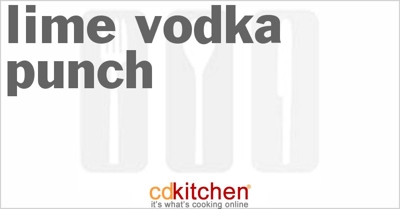 Lime Vodka Punch