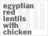 Get The Recipe For Egyptian Red Lentils With Chicken