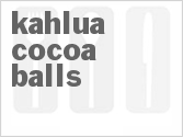 Kahlua Cocoa Balls